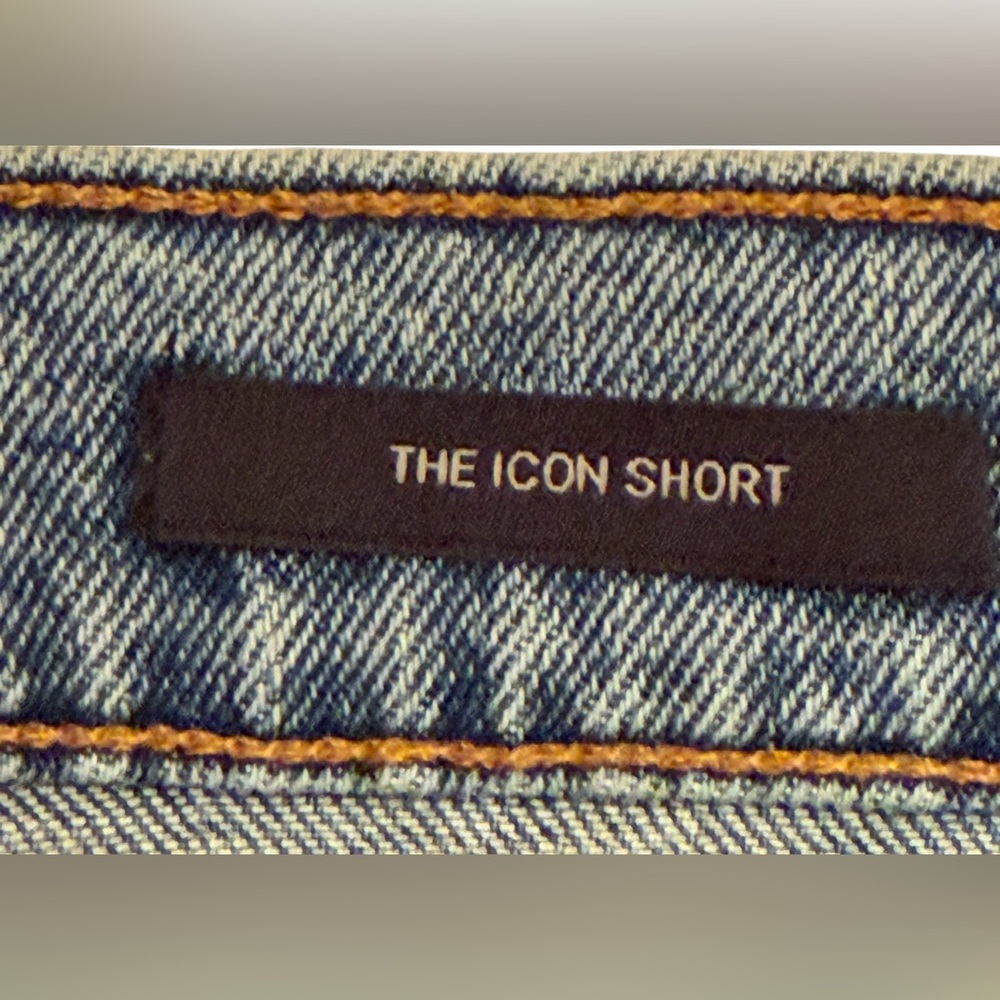 Kendall & Kylie Distressed Blue Jean Shorts - Picture 10 of 16